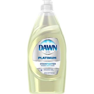 Dawn Platinum Stain Fighter Dishwashing Liquid Lemon Burst 18 Oz