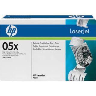 HP LaserJet 05X Black Print Cartridge with Smart Printing CE505X