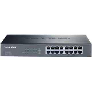 TP LINK 16 Port Gigabit Desktop/Rackmount Switch TL SG1016D