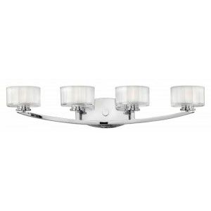 Hinkley Lighting 5594CM LED LED Bathroom Light, 6.6W Meridian 4 Light Wall Mount   Chrome