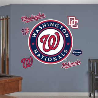 MLB Team Logo Wall Decals by Fathead   Washington Nationals   7783134