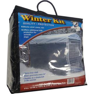 Lucky Dog 300 in L x 60 in W Plastic Windscreen Kennel Cover