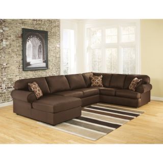 Art Van Cowen Cafe 3 piece Sectional with Right Side Sofa  