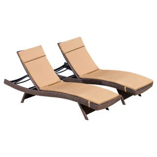Christopher Knight Home Wicker Patio Adjustable Chaise Lounge with