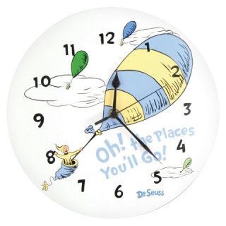 Dr Seuss Oh the Places Clock