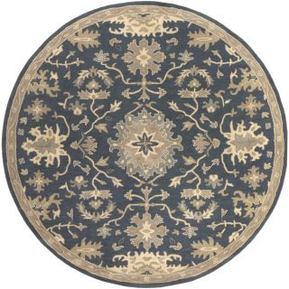 Hand Tufted Tipton Floral Wool Rug (99 Round)   17554251  