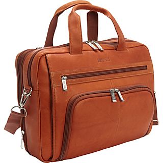 Kenneth Cole Reaction Out Of The Bag Columbian Leather Expandable Computer Case