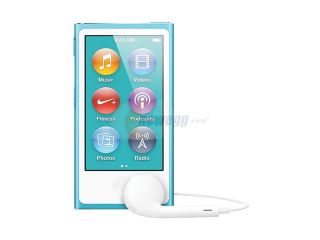 Open Box Apple iPod Nano 16GB Blue (7th Gen)