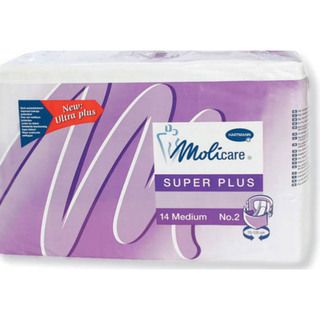Medline Molicare Super Plus Extended Capacity Briefs   Small (Case of
