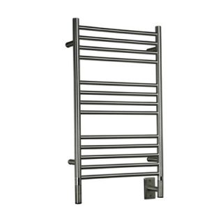 Jeeves Wall Mount Electric C Straight Towel Warmer by Amba