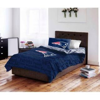 NFL New England Patriots Bed in a Bag Complete Bedding Set