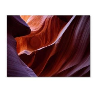 Trademark Fine Art 14 in. x 19 in. Antelope Canyon Canvas Art PL0002 C1419GG