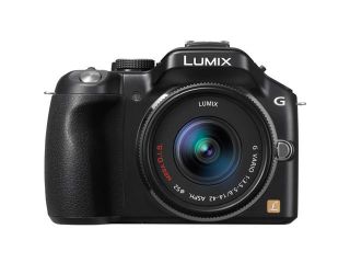 Panasonic Lumix DMC G5KK 16.1 Megapixel Mirrorless Camera (Body with Lens Kit)   14 mm   42 mm   Black