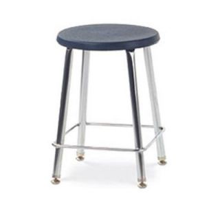 Virco Height Adjustable Stool with Footrest
