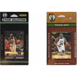 C & I Collectables CELTICS2TS NBA Boston Celtics 2 Different Licensed Trading Card Team Sets