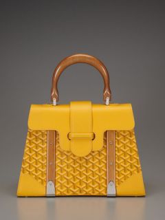 GOYARD YELLOW SAIGON MM by Vintage Handbags and Jewelry