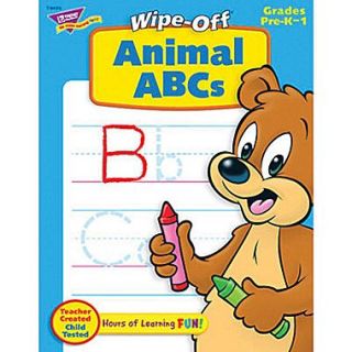 Trend Enterprises Wipe  Off Animal ABC Book