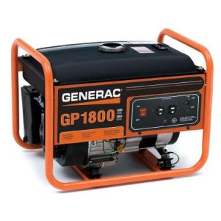 Generac 1,800 Watt Gasoline Powered Portable Generator 5981