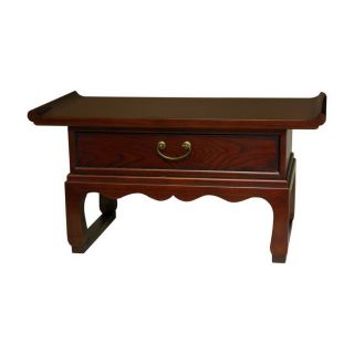 Oriental Furniture Medium Brown Writing Desk
