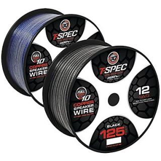 T Spec 125 V10 Series Speaker Wire, Black