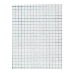 Brand Quadrille Pad 8 12 x 11  4 x 4 SquaresInch 25 Sheets White