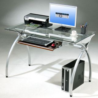 Techni Mobili 30'' x 44'' Computer Desk with Keyboard Trey