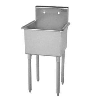 Griffin Products T Series 27 in. x 27 1/2 in. x 42 in. Stainless Steel Scullery Sink T60 144