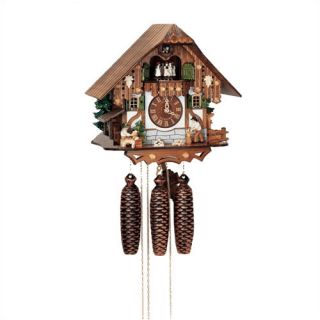 12.5 8 Day Movement Cuckoo Clock with Tudor Style House