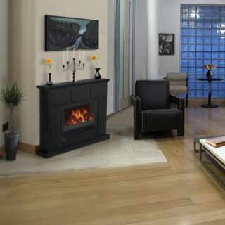 Quality Craft 44 in. Electric Fireplace in Black DISCONTINUED MM931 44FBK
