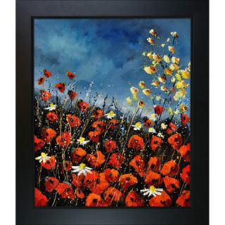 Ledent   Poppies 451140 Framed, High Quality Print on Canvas by Tori