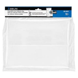 Delta 6 Mil Lower Collection Replacement Bag for 50 786 and 50 760 Dust Collector Accessory 50 891