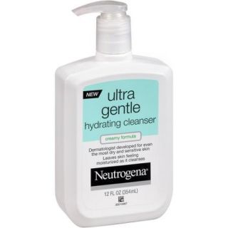 Neutrogena Ultra Gentle Creamy Formula Hydrating Cleanser, 12 fl oz