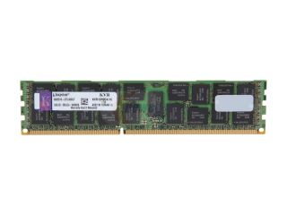 Kingston 16GB 240 Pin DDR3 SDRAM ECC Registered DDR3 1333 Server Memory DR x4 w/TS Model KVR13R9D4/16