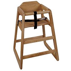 Challenger Knocked Down Natural High Chair   12346081  