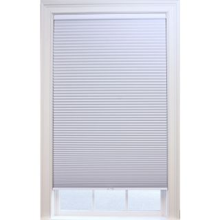 allen + roth White Blackout Cordless Polyester Cellular Shade (Common 35 in; Actual 35 in x 64 in)
