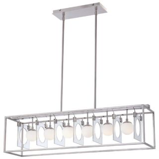 Hole in One 6 Light Kitchen Island Pendent