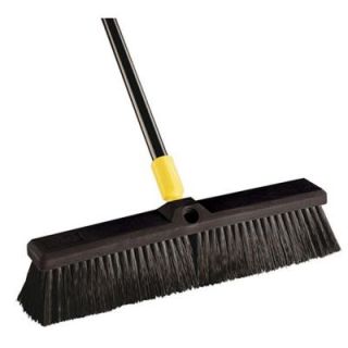Quickie Bulldozer 18 Inch Smooth Surface Pushbroom (Case of 4) 00523