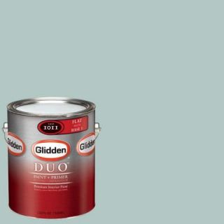 Glidden DUO Martha Stewart Living 1 gal. #MSL119 01F Bergamot Flat Interior Paint with Primer DISCONTINUED MSL119 01F