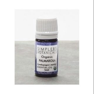 Essential Oil Palmarosa Organic Simplers Botanicals 5 ml Liquid