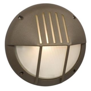 Filament Design Negron 1 Light Outdoor Bronze Wall Light CLI XY775379073527