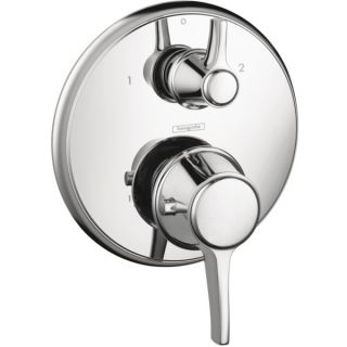 Hansgrohe C Thermostatic Chrome Shower Trim with Volume Control