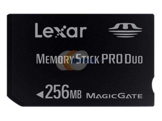 Lexar 256MB Memory Stick Pro Duo (MS Pro Duo) Flash Card Model MSDP256 40 331