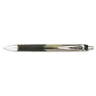 Pentel of America, Ltd. Hyper G Gel Retractable Roller Ball Pen, Black Barrel, Medium Point, 0.70 mm, Black Ink, Refillable