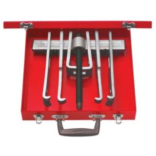 URREA 12 Piece Cased Set of 10 Ton 2 Arm Pullers with 6 Jaws 4234B