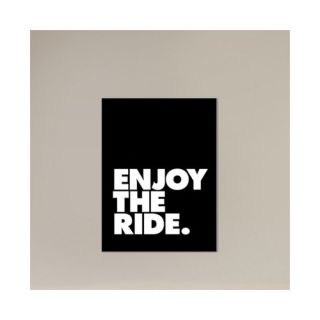 Enjoy the Ride Poster Textual Art by Americanflat