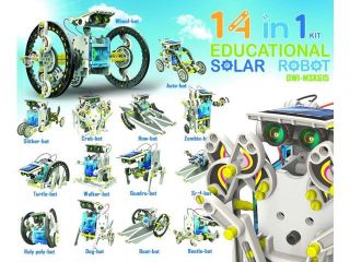 OWI 14 in 1 Educational Solar Robot Kit
