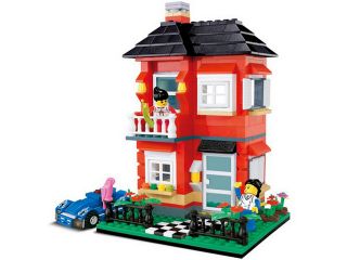 Wange 355 Pcs Western style Villa House Girls Present Toys Brick Figures Building Block in Bags