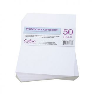 Crafter's Companion 50 pack Watercolor Cardstock   7767697