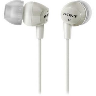 Sony MDR EX10LP In Ear Stereo Headphones (White) MDREX10LP/WHI