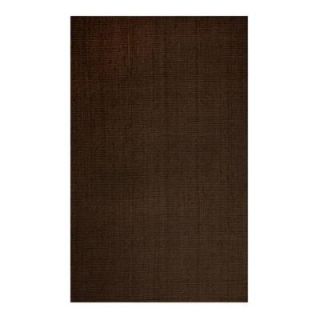 Lanart s Natural Chic Espresso 7 ft. 6 in. x 9 ft. 6 in. Area Rug NATCHIC810ES